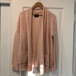 Abercrombie open front cardigan
